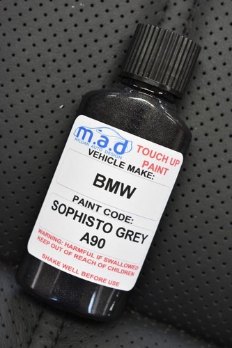 BMW Dark Graphite Sophisto Grey - A90 Metallic Paint Touch Up Kit 30ML ...
