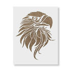 Eagle Head Stencil - Reusable Mylar Stencils for Painting