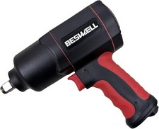 12 Drive Pneumatic Air Impact Wrench Driver Gun 1180 Ft-lb Torque Twin Hammer