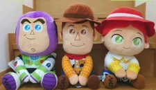 Round 1 Limited Disney Urury Me Plush toy 25×25×35cm Buzz Woody Jesse set