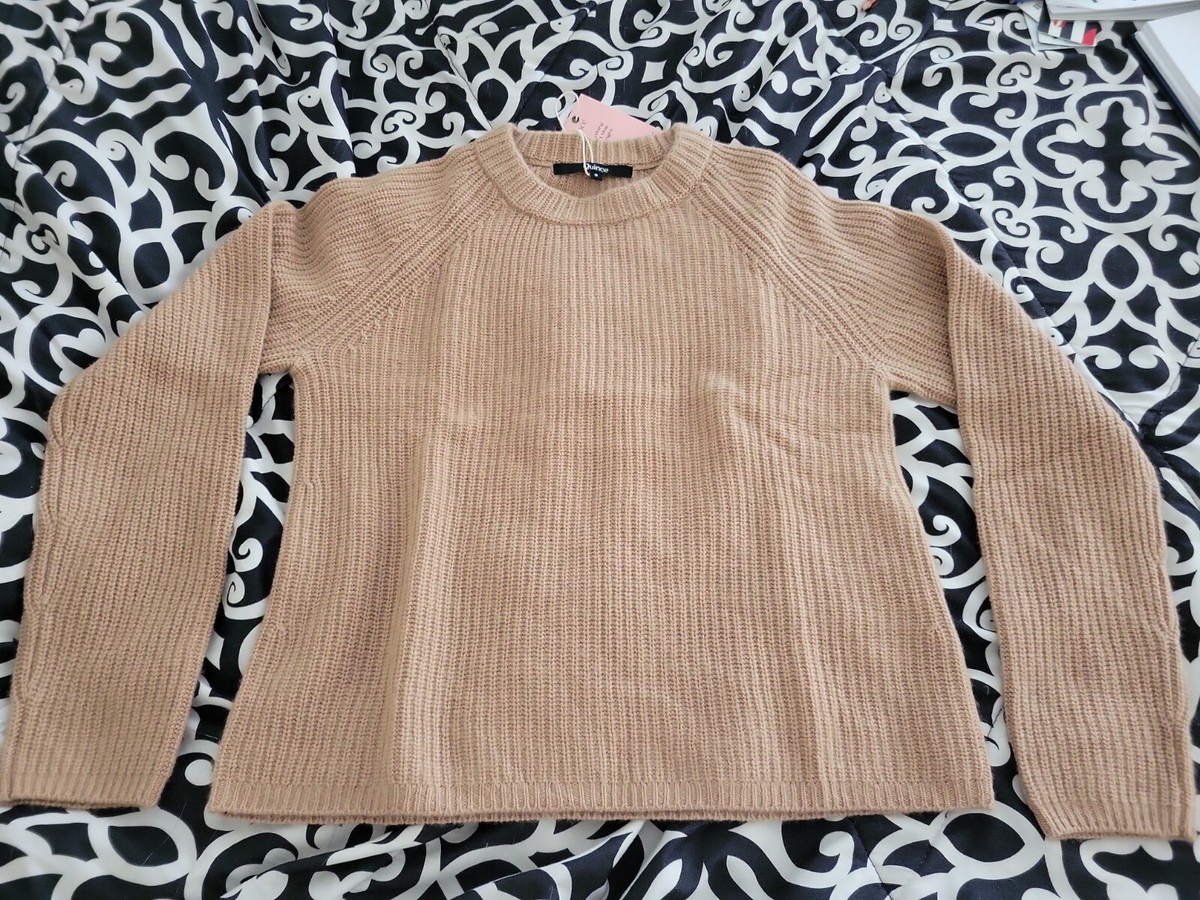 manof MOON SLASH NECK SWEAT ベージュ