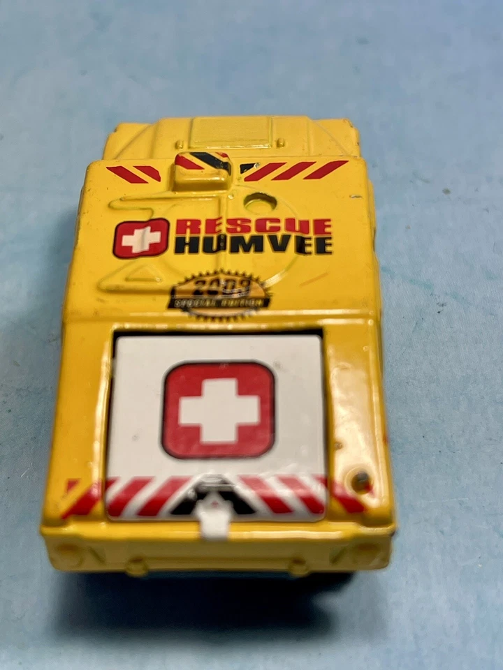 Rescue Hummer 1994 edición especial 1:70 fundido a presión por Matchbox. Foto 3 de 3