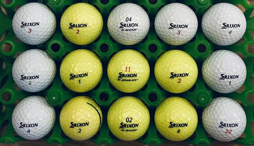 15 Srixon Z-Star X und XV Golfbälle - NEUWERTIG (5A)