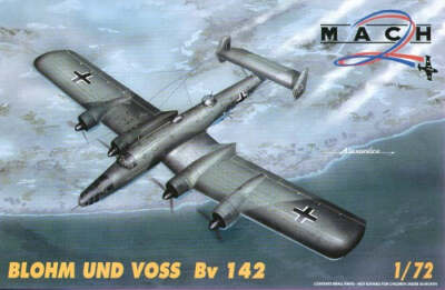 Mach 2 7233 1:72 Blohm-und-Voss Bv-142 Langstrecken deutsches Aufklärungsflugzeug