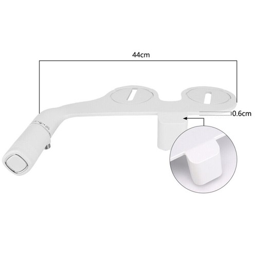 Dusch WC Aufsatz Toilette Taharat Bidet Taharet Intimdusche Doppel Düse Toilette - Bild 5 von 12