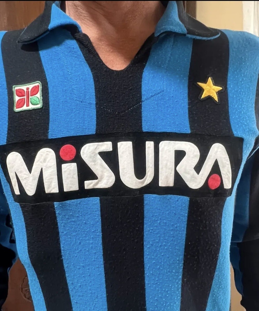 MAGLIA A MANICHE LUNGHE RETRO INTER HOME 2009