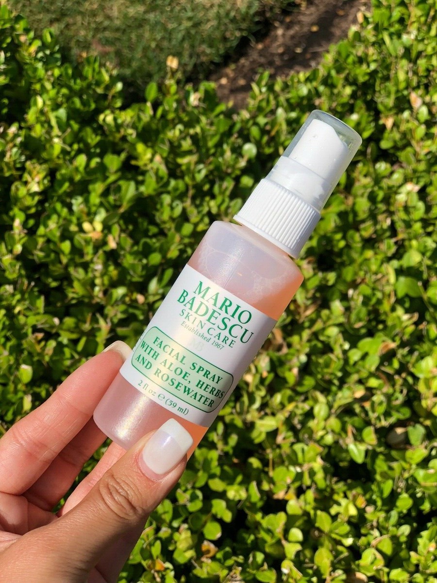 BRAND NEW Mario Badescu Facial Spray with Aloe Herbs and Rosewater 2oz TONER