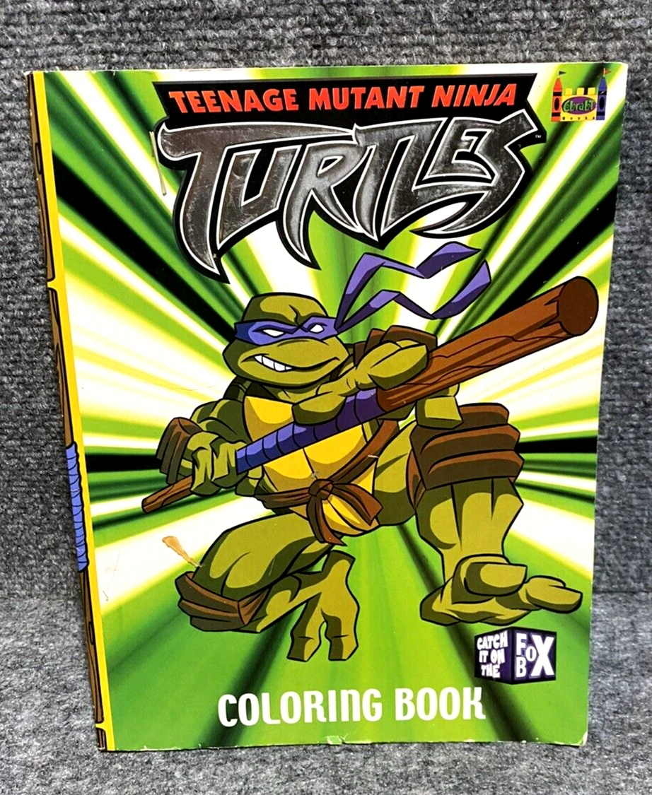 Teenage Mutant Ninga Turtles Coloring Pages