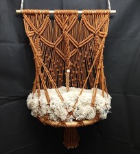 Macrame Hanging Cat Bed Hammock