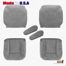 1995-1999 Chevy Tahoe Silverado Suburban Bottoms/Tops/Armrests Gray Covers
