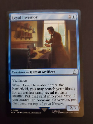 Loyal Inventor - MTG - Near Mint (Universes Beyond: Assassin's Creed)