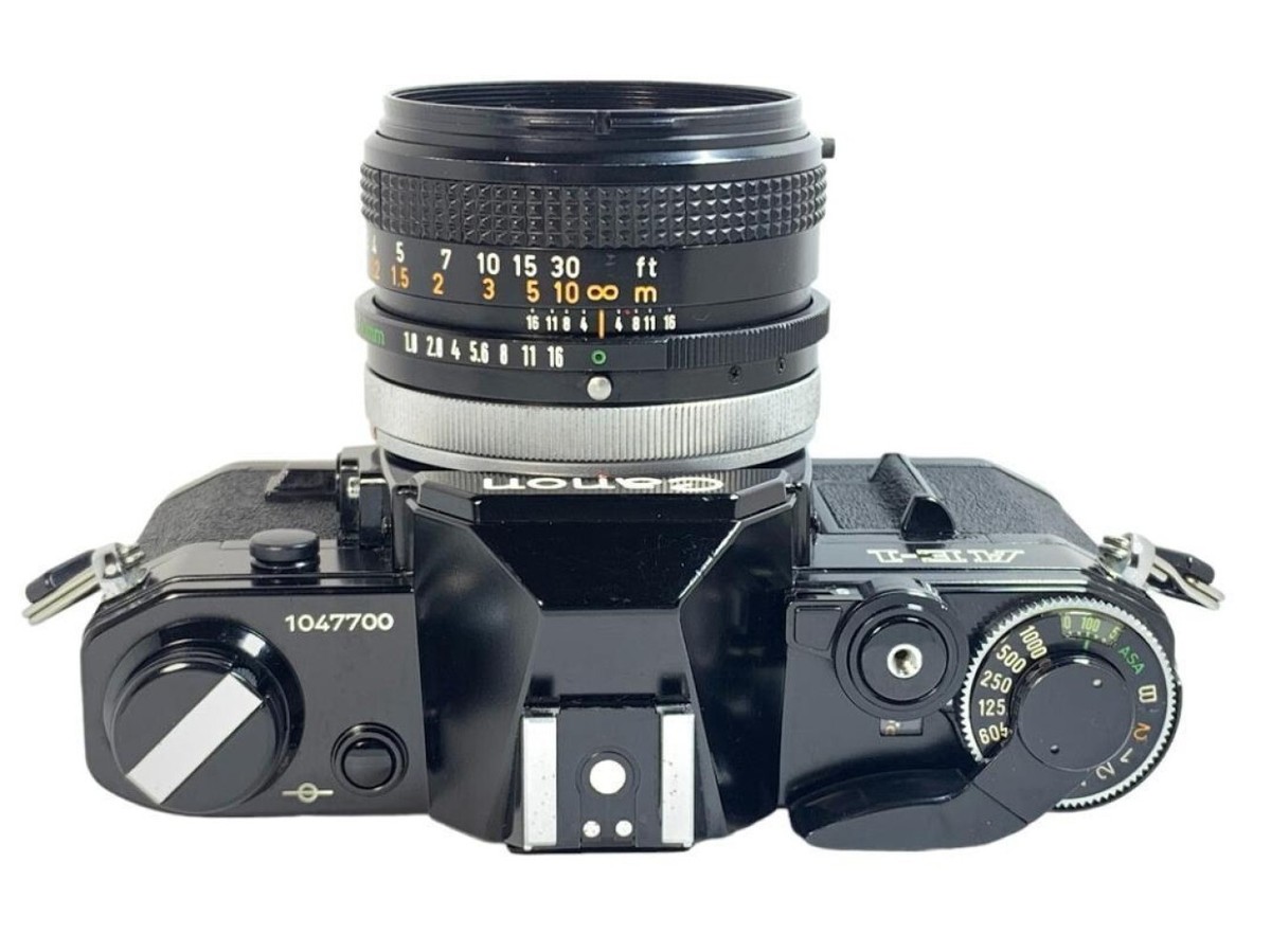 美品　Canon AE-1-P BLK FD 50㎜f1.4 & 70-150㎜ ▶️ [Exc+5 w/ Data back A] Canon AE-1P Program Black New FD