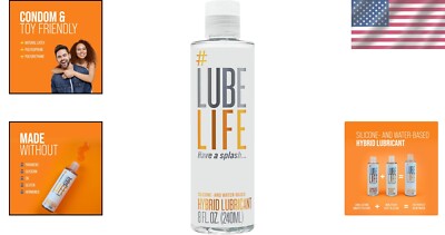 condom safe lubricant Slippery Stuff Gel Lube 8 oz – Condom Kingdom main image 0