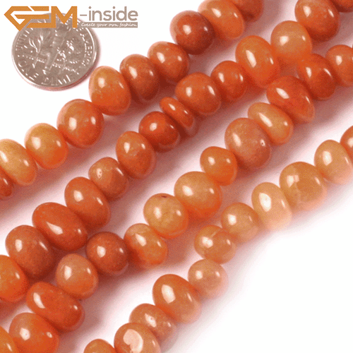 Piedras preciosas naturales pepita pata cuentas de forma libre para hacer joyas 15" 8x12 mm - Imagen 128 de 148