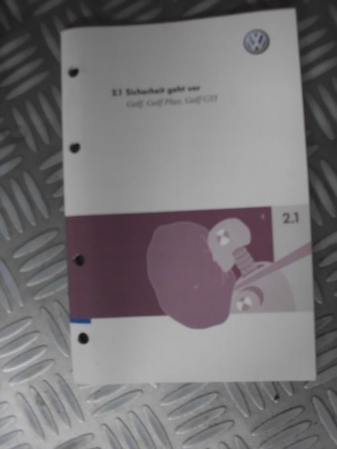 Sicherheit geht vor 262.511.GOS.00 VW Golf 2.0 GTI 1K/1KP/5M/1KM