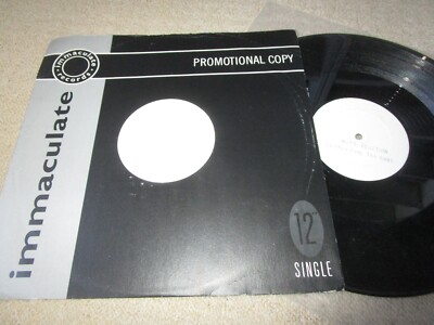 Mass Reaction Can You Feel The Beat Immaculate 12IMMAC D1 Promo UK 12inch Single