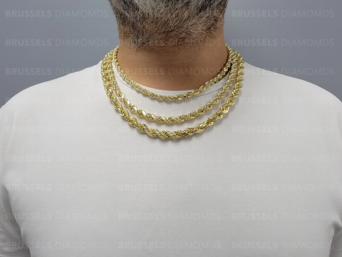 Rope chain hotsell 18 inch