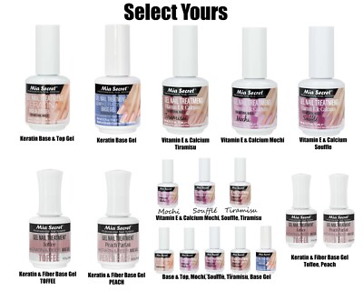 Mia Secret Treatment Keratin & Fiber, Vitamin E & Calcium Select Yours