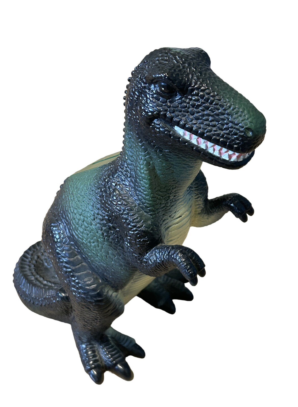 Vintage 1992 T.N.T.  Tyrannosaurus Rex T Rex Dinosaur Coin Bank Piggy Bank