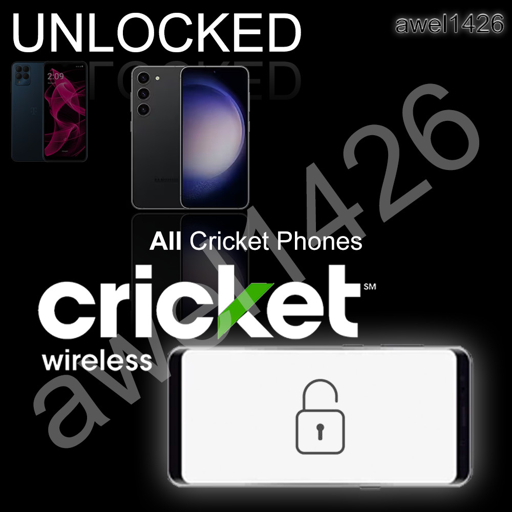 Cricket Factory Unlock (Any Cricket Phone) Falak Tayyeb Platinum