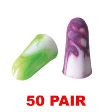 Moldex 6604 Foam Spark Plugs NRR33 33dB Uncorded Ear Plugs (50 Pair)