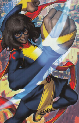 Ms Marvel The New Mutant Nr 1 Neuware 2023 new 1:100 Variant Cover J