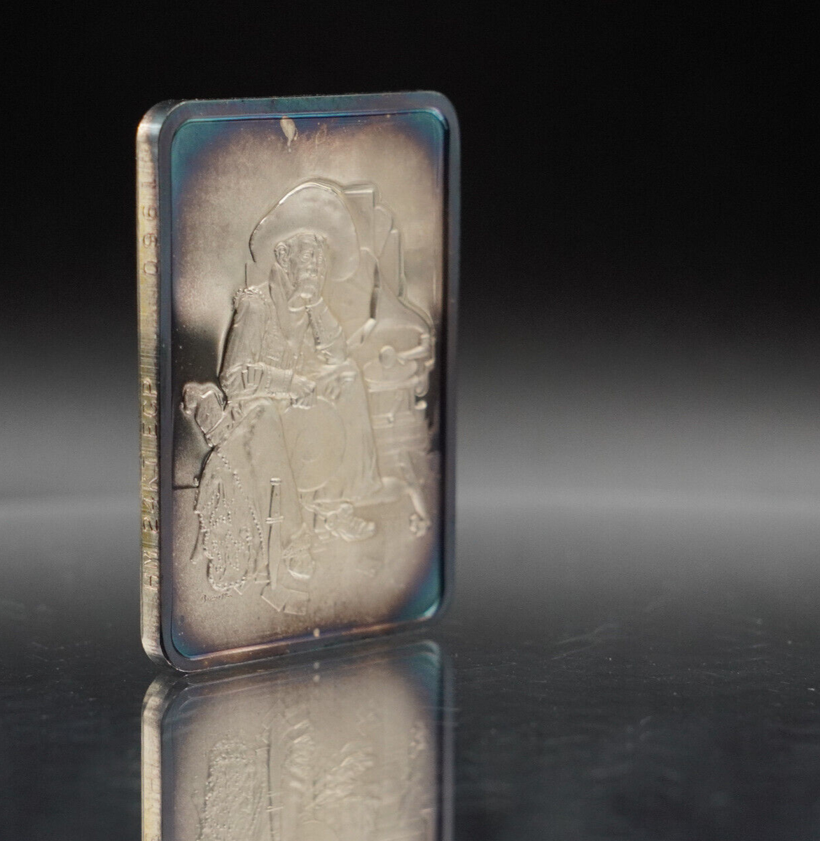 Saturday Norman Rockwell Dreams of Long Ago 1927 1oz 999 FINE