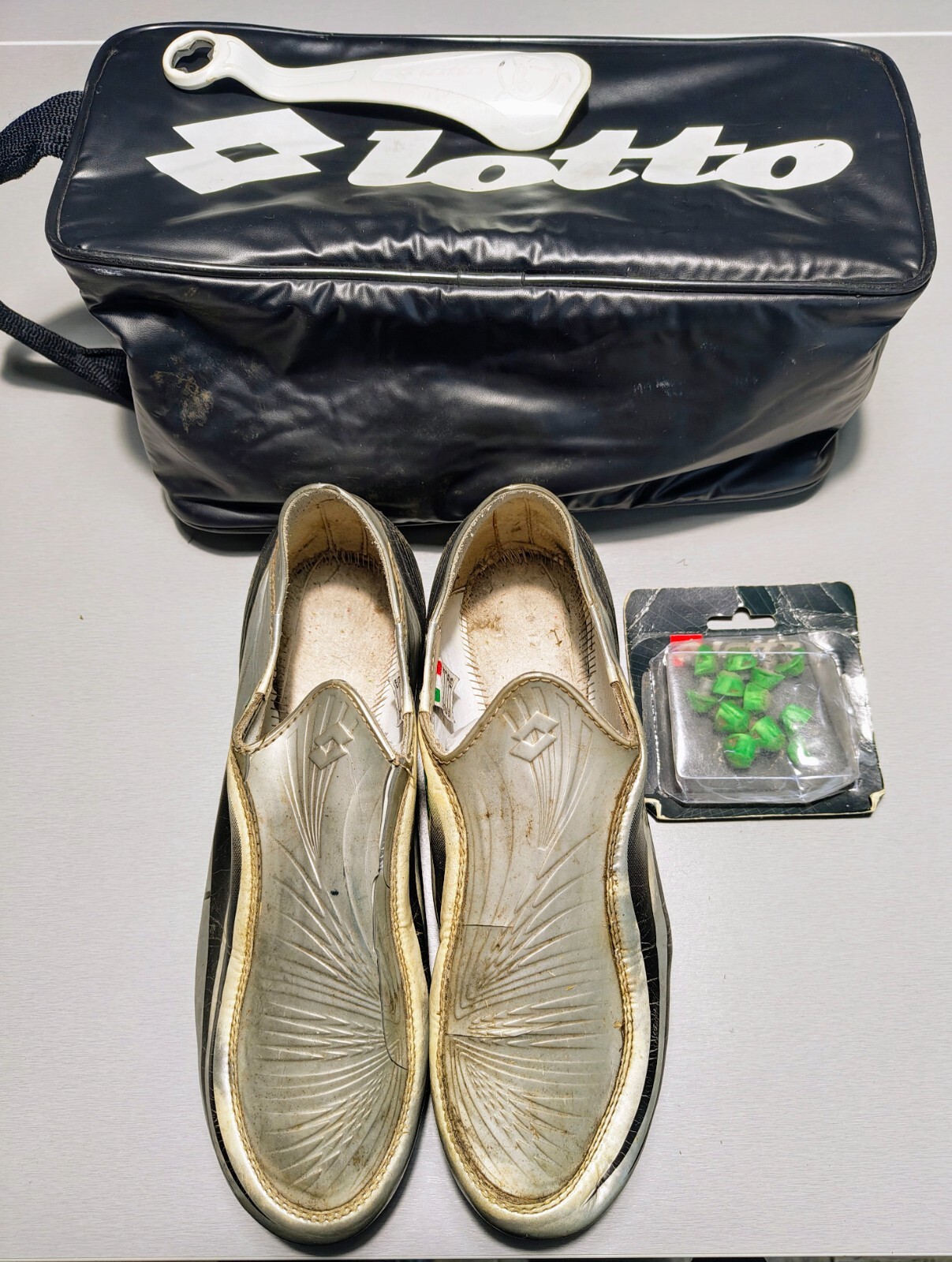 Lotto Zhero Gravity FG 2T Argento Nero UK 9 Collezionisti