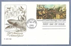 FIRST DAY OF ISSUE  35OTH ANNIVERSARY OF NATIONAL GUARD