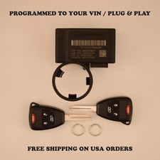 2005-2007 Jeep Grand Cherokee Immobilizer 56053016ap Vin Programmed Plug Play