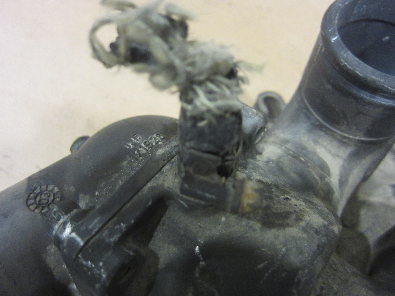 Ferrari 360 Water Pump Body Without Pump. Fire Damage. Part# 176044 