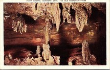 Fairy Grotto Mammoth Cave Old Kentucky KY WB Postcard UNP VTG EC Kropp Unused