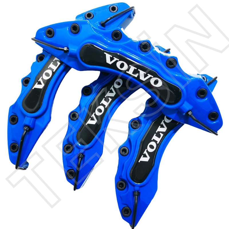 4Pcs Volvo Caliper Cover Blue 3D Brake Style Disc eBay