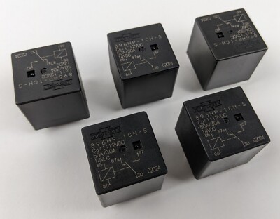 Song Chuan Relay High Current 50A/30A 12Vdc Coil SPDT Automotive 896HP-1CH-S 5pc