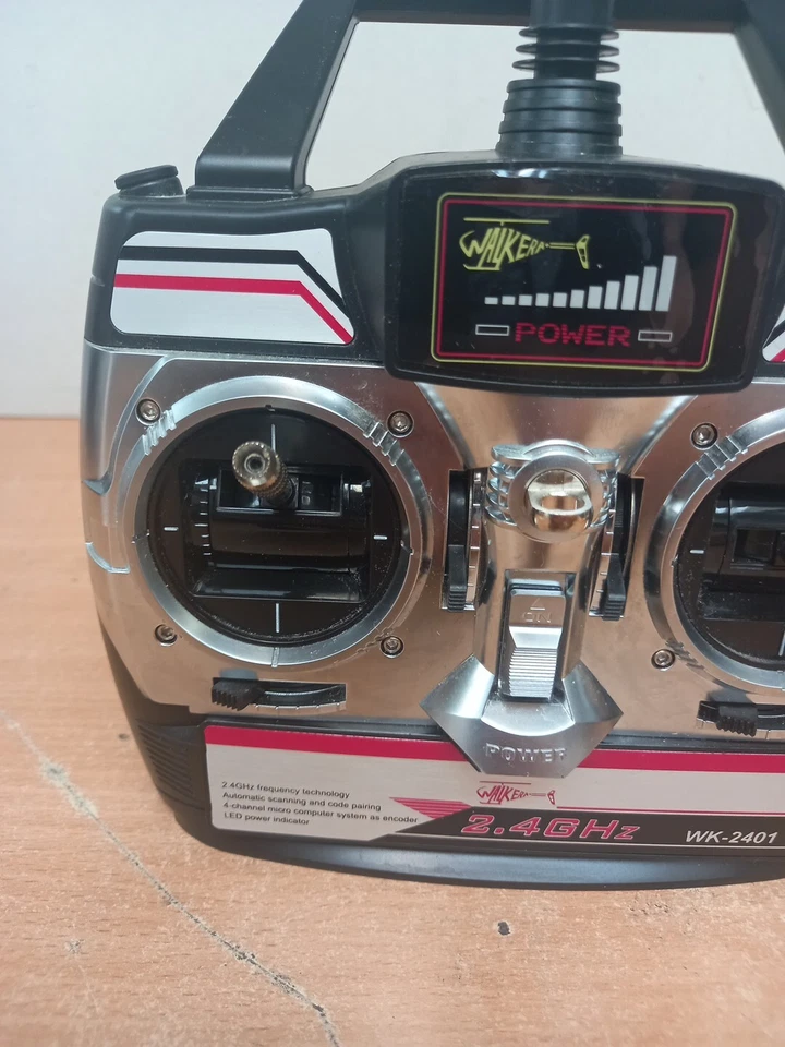 Walkera Wk 2401 Transmitter 2.4GHz - Silver/Black - Unit Only (5627) - Image 3 of 4