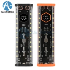 8PCS 21700 Battery Box Fast Charging Mobile Power Bank Case Kit DIY Battery Case