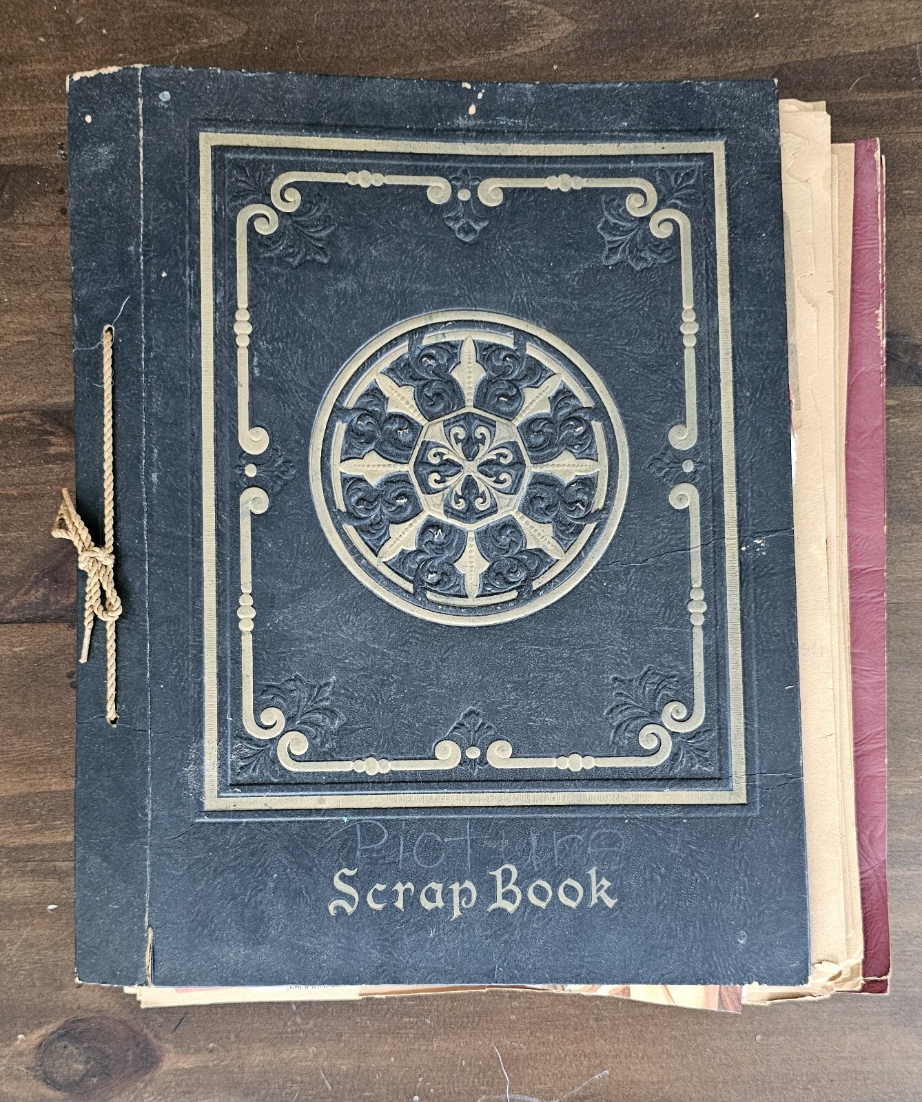 Antique Vintage 1940 1950 Scrap Book Book High School Dream Home Estate ...
