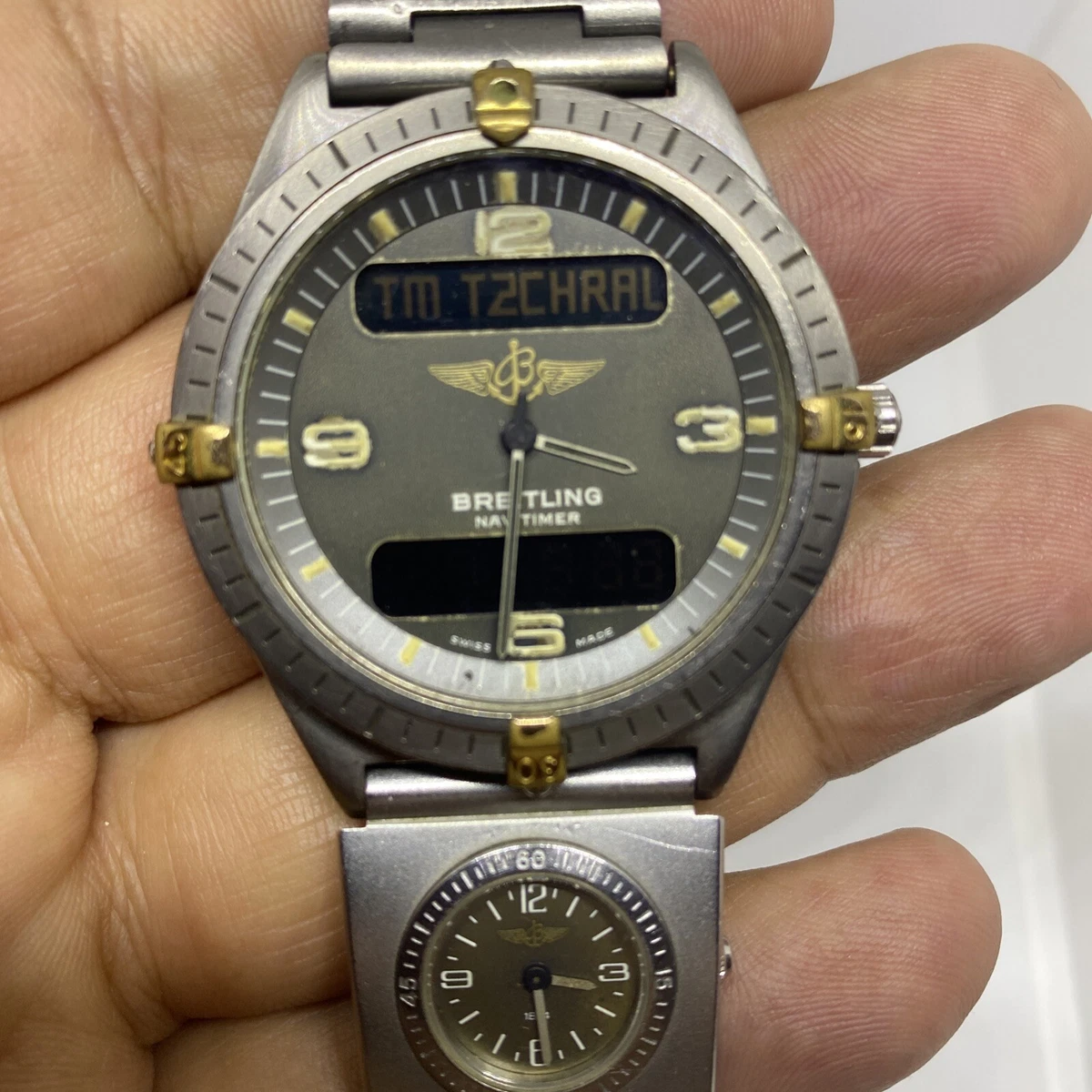 Breitling aerospace deals titanium watch