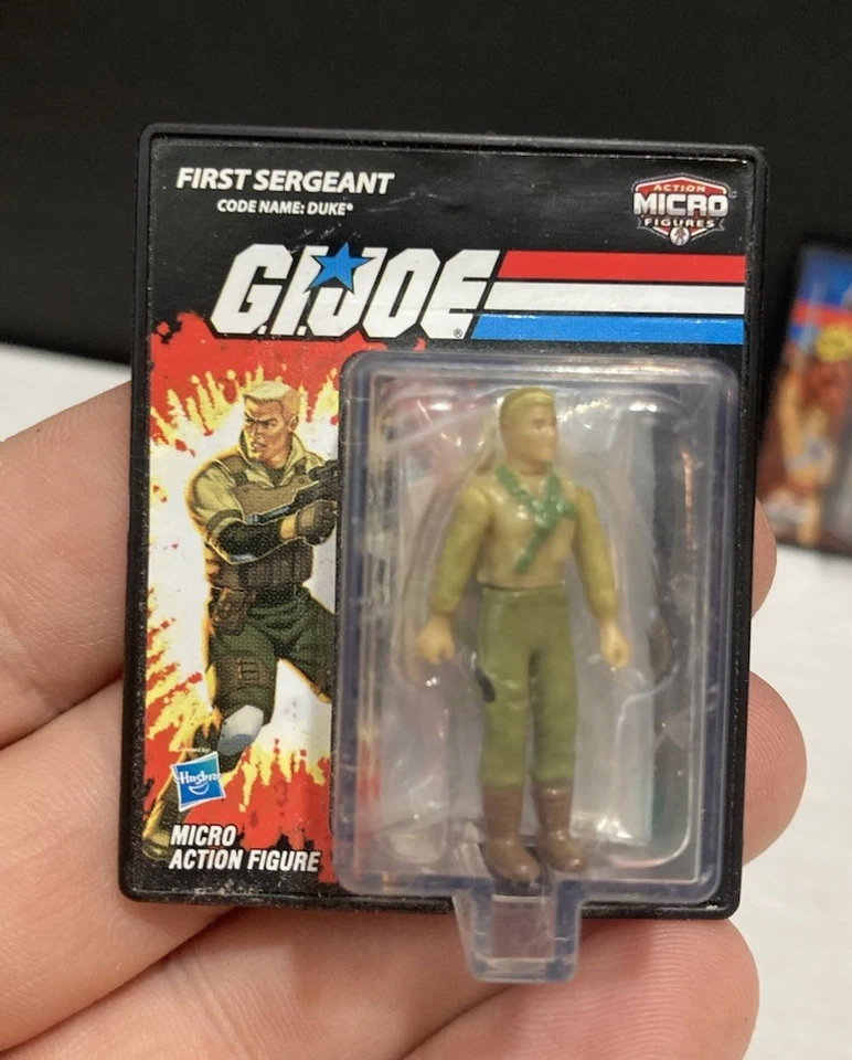 Lote de (3) figuras de acción más pequeñas del mundo He-Man G.I. Joe E.T. Extra Terrestre Foto 2 de 4