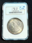 1886 MORGAN DOLLAR NGC MS 63 062