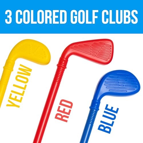  Toddler Golf Set - Kids Golf Clubs, Toddlers Golf Club, Toddler Toys 