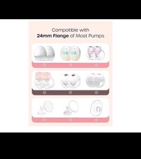 Nuliie Flange Sizing Kit Food-Grade Silicone 14/16/18/20 mm 24mm Shield, 8pc