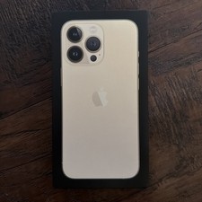 iPhone 13 Pro, Gold, 128GB Empty Box With Charging Cable