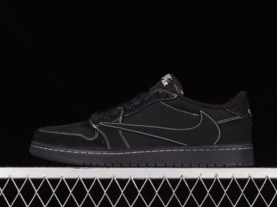 Size 8 - Jordan 1 Retro Low OG SP x Travis Scott Black Phantom for