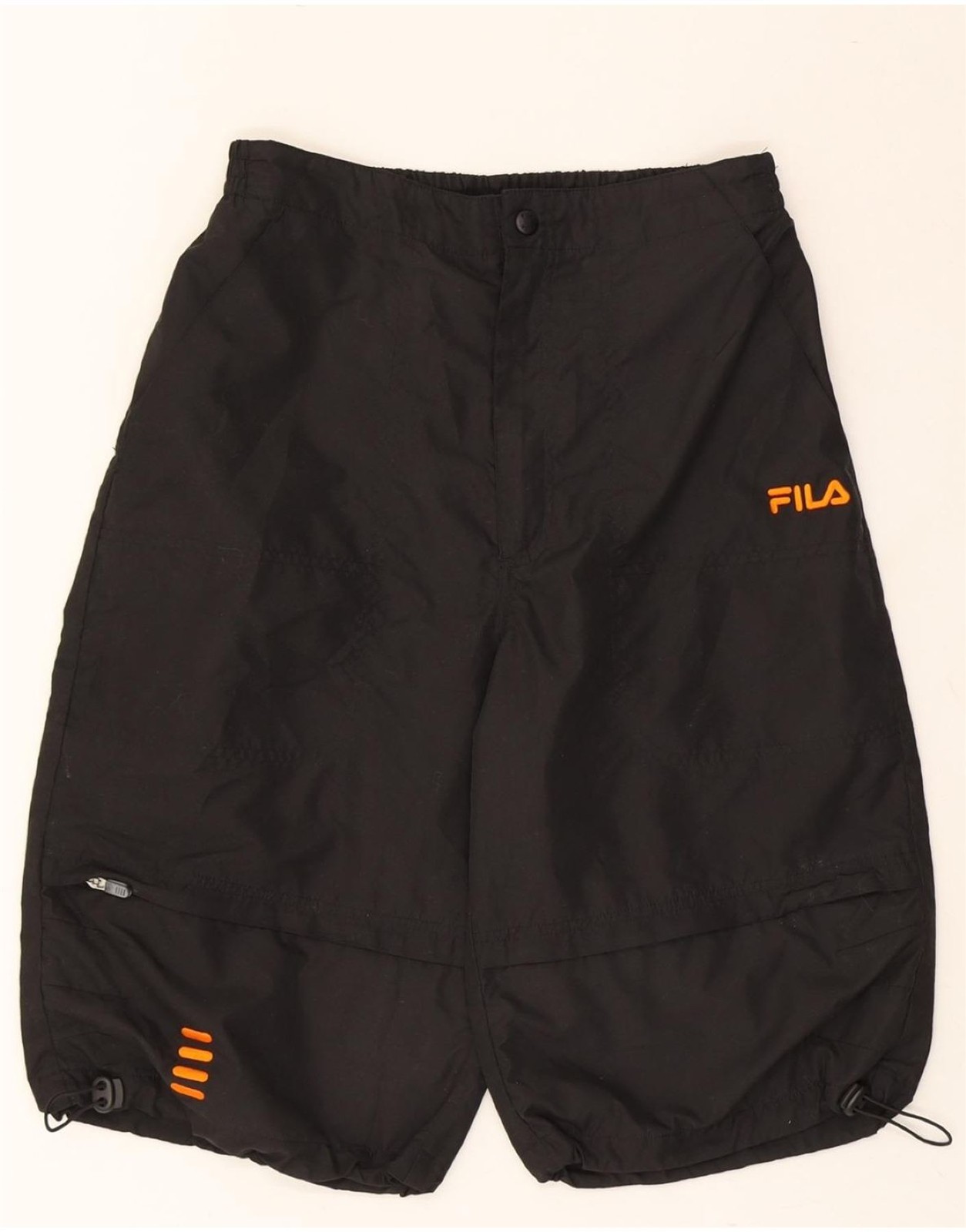 FILA Bermuda Uomo Pantaloncini Sportivi Medium Nero Poliestere AR04