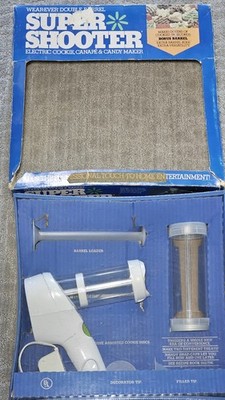 Wear-ever Double Barrel Super Shooter Cookie Maker Press Wearever Vintage 70001B