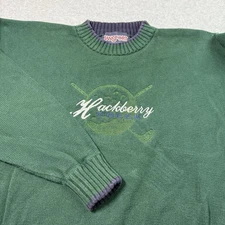 Jansport Sweater Mens 2XL XXL VTG Heavy Hackberry Creek Golf