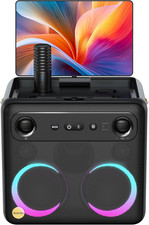 Smart Karaoke Machine for Adults - with Lyrics Display, 32GB Karaoke Tab