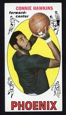 1969-70 Topps CONNIE HAWKINS ROOKIE Phoenix Suns #15 VG/EX Condition
