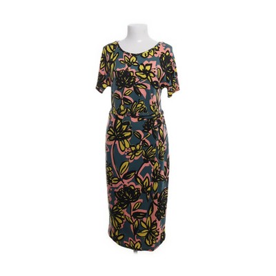 Weekend MaxMara, Kleid, Größe: XL, Grün/Mehrfarbig, Blumen, Damen #o60
